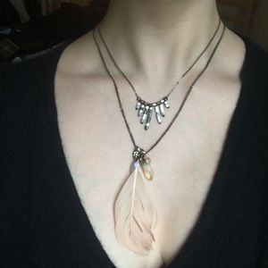 Boho necklace set